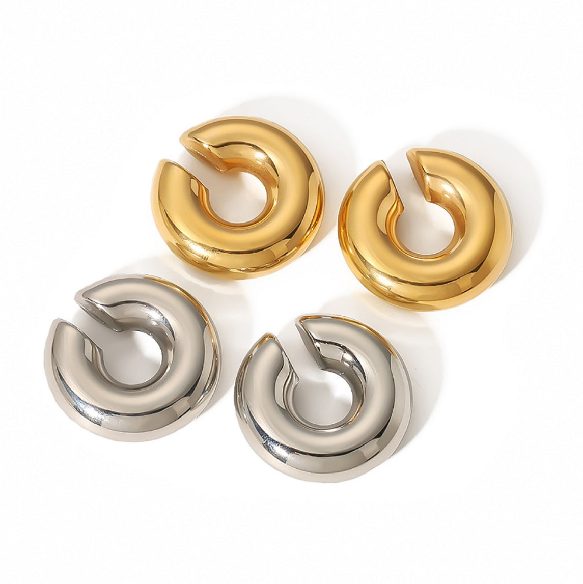 Stainless Steel Bold Ear Cuff