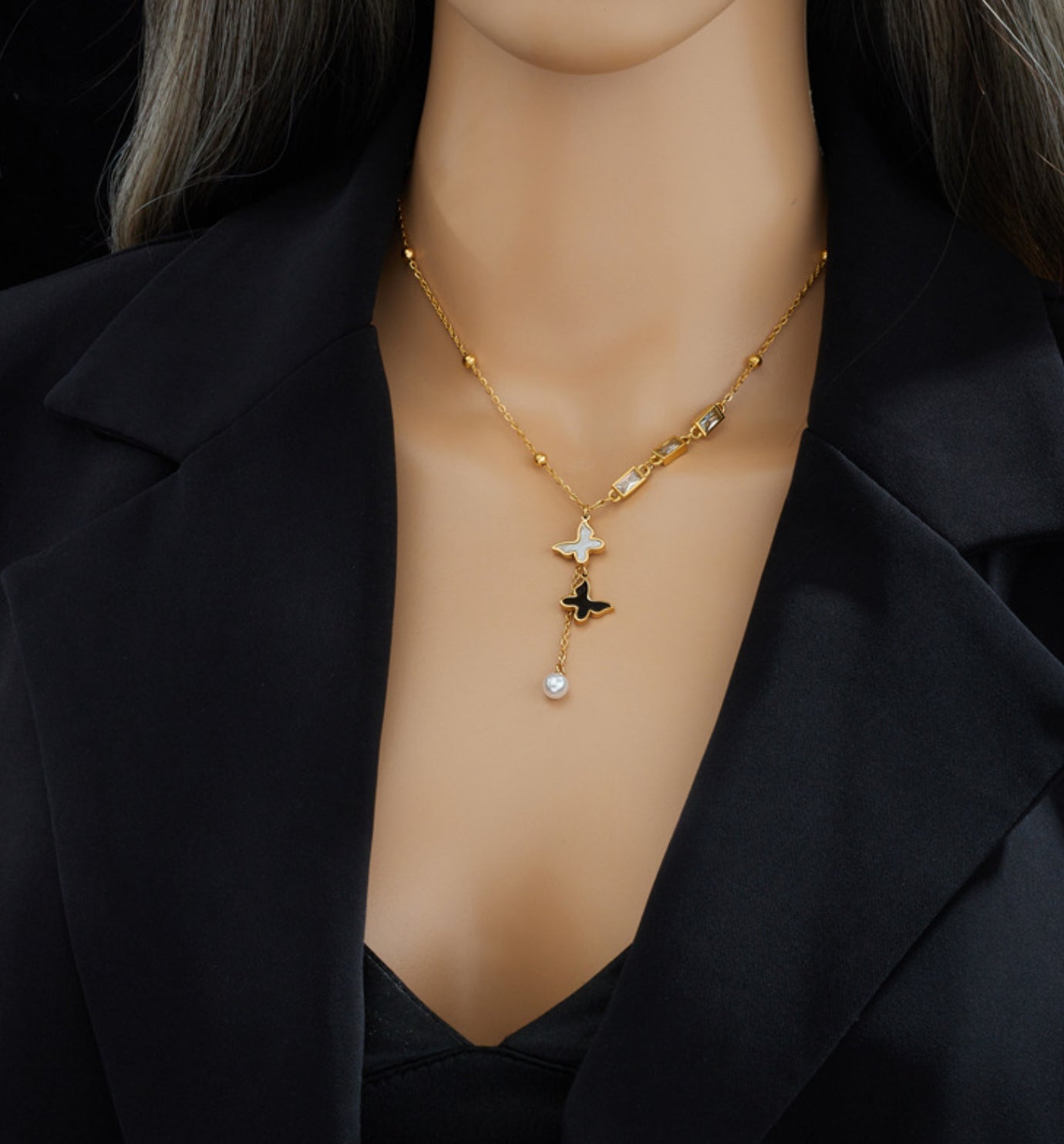 Opal Wings Necklace