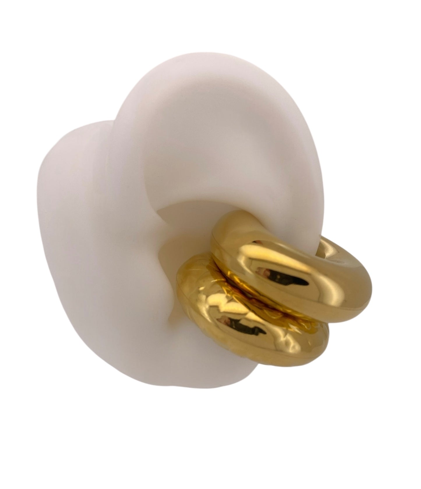 18k Gold Plated Bold Ear Cuff