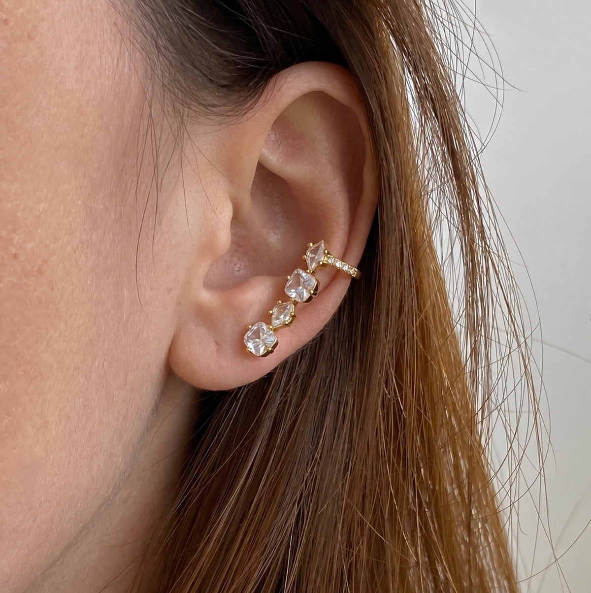 Mesmerizing Earrings - 18k Gold Plated Stainless Steel