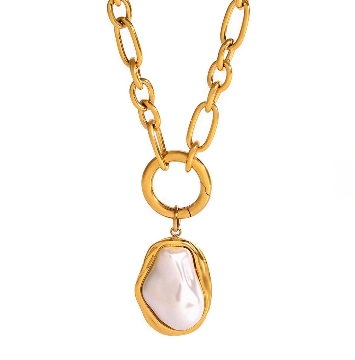 Golden Hour Earrings Necklace Ring Set
