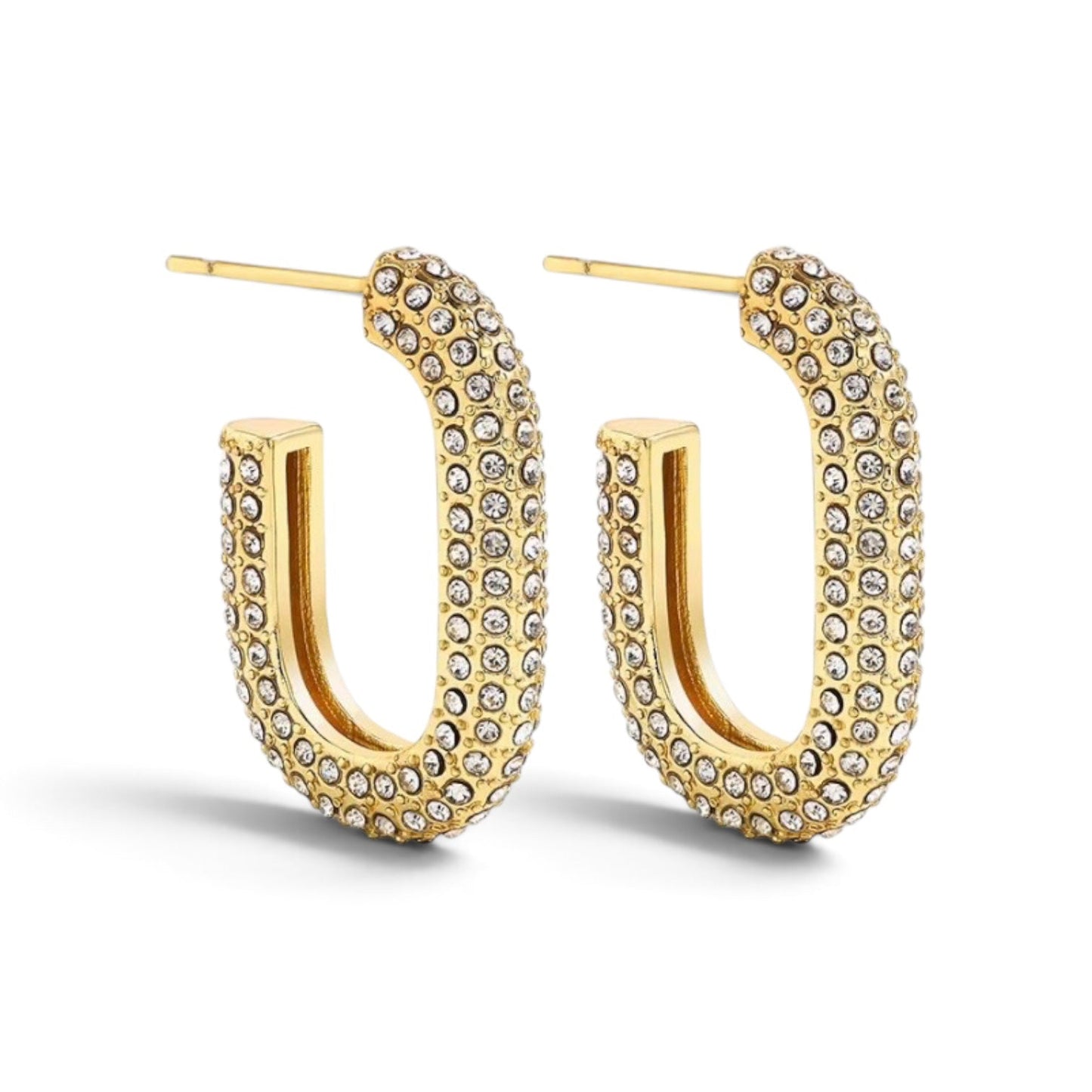 Adrielle Earrings - 18k Gold Plated Stainless Steel