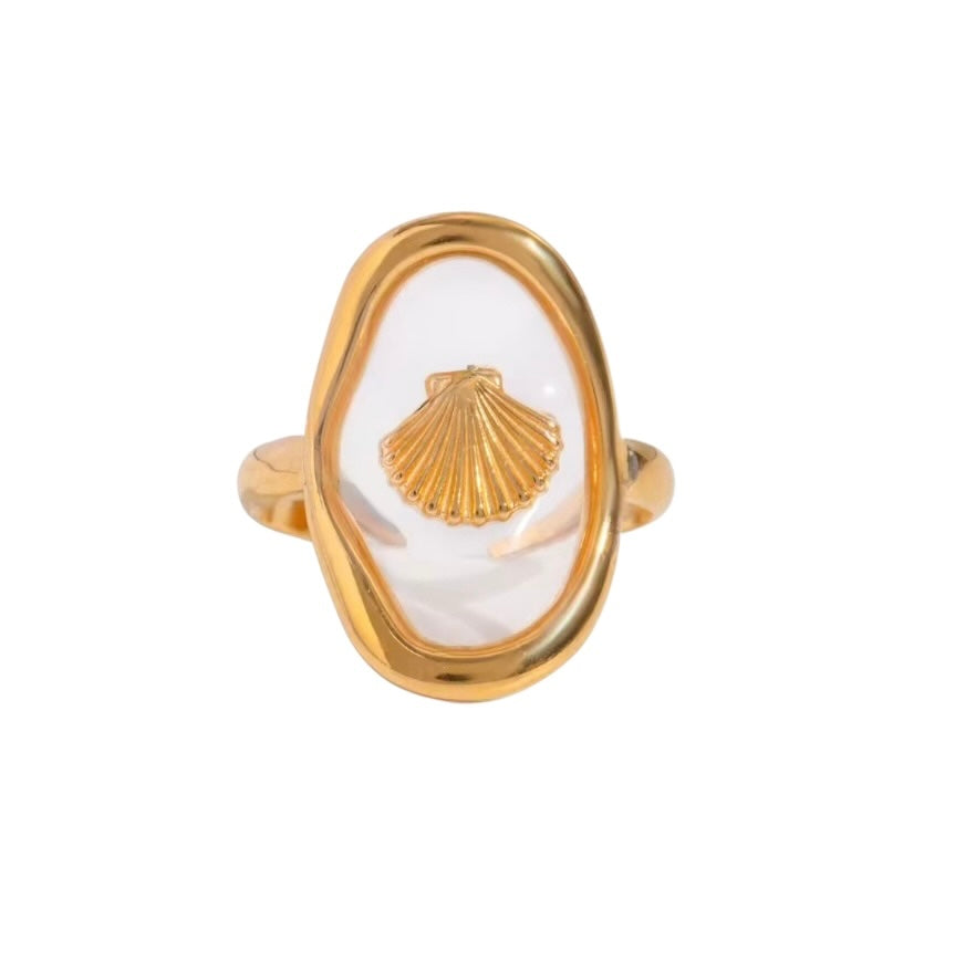 Ocean Flicker Ring