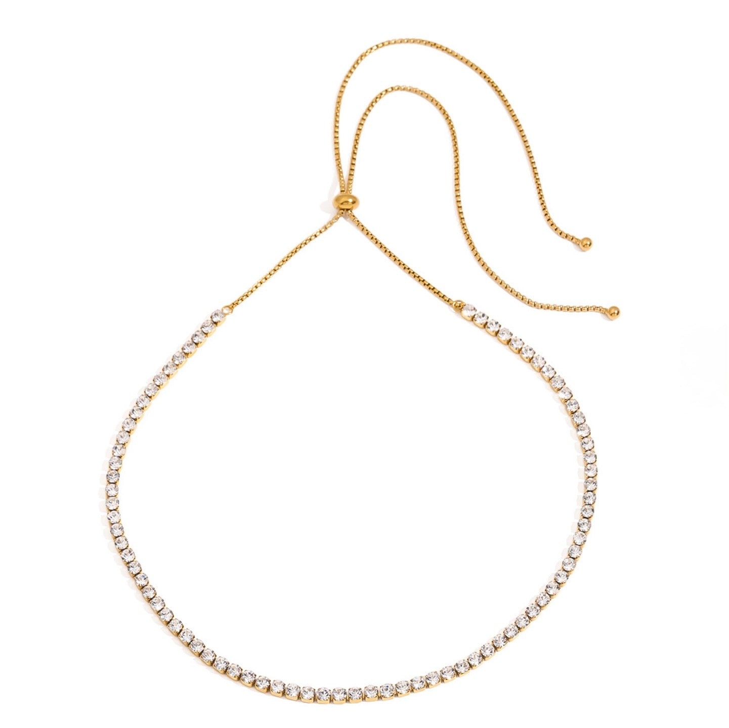 Yara Necklace - 18k Gold Plated Stainless Steel
