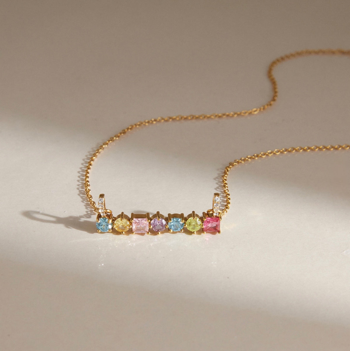 Lilia Necklace - 18k Gold Plated Stainless Steel