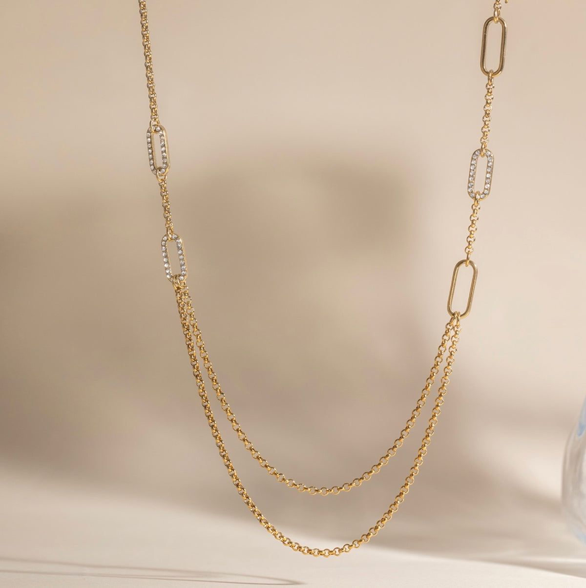 Marlena Necklace - 18k Gold Plated Stainless Steel