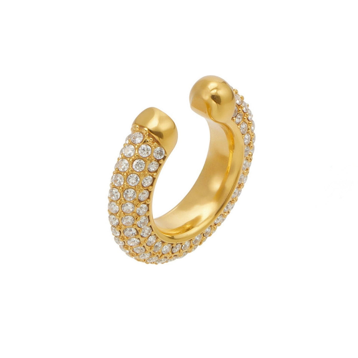 Nadia Ear Cuff - 18k Gold Plated Stainless Steel