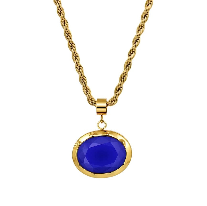 Valentina Necklace - 18k Gold Plated Stainless Steel