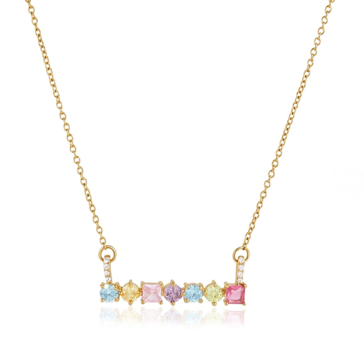 Lilia Necklace - 18k Gold Plated Stainless Steel