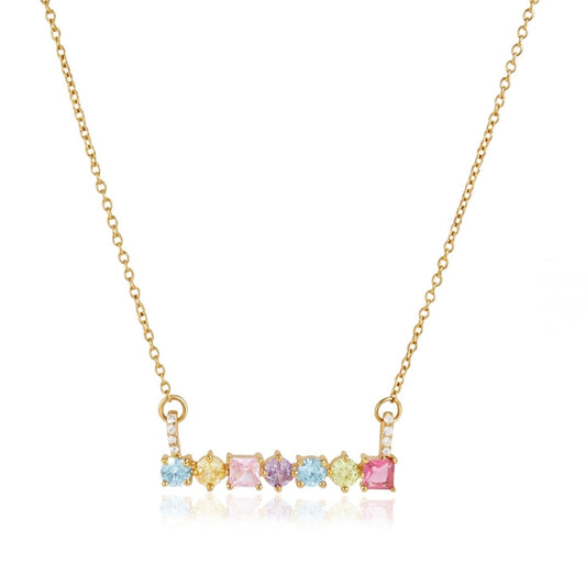 Lilia Necklace - 18k Gold Plated Stainless Steel