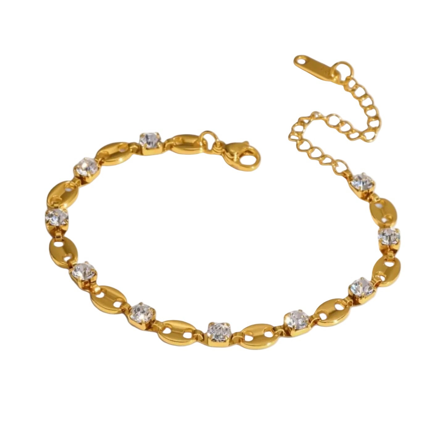 Milana Bracelet - 18k Gold Plated Stainless Steel