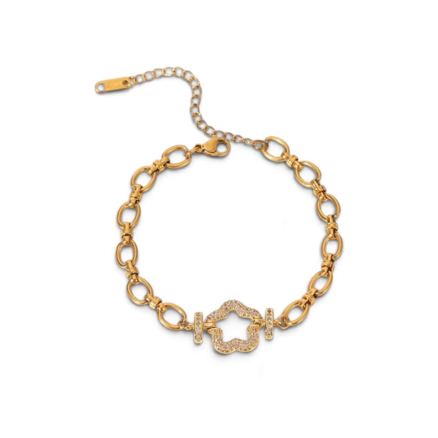Rosalia Bracelet - 18k Gold Plated Stainless Steel