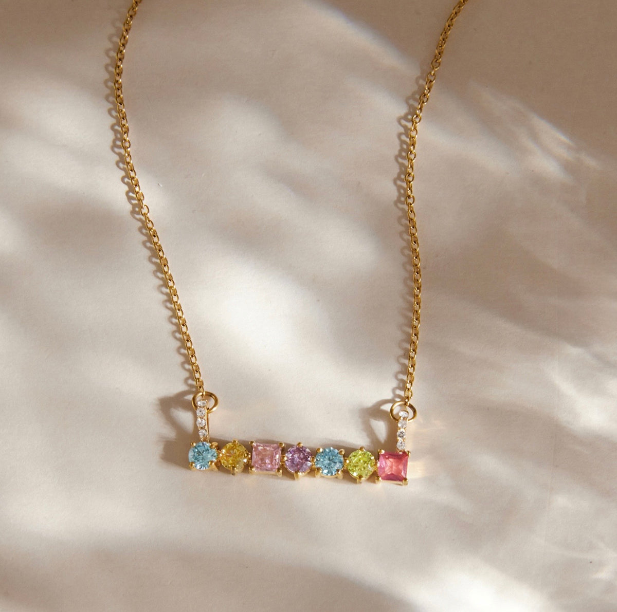 Lilia Necklace - 18k Gold Plated Stainless Steel