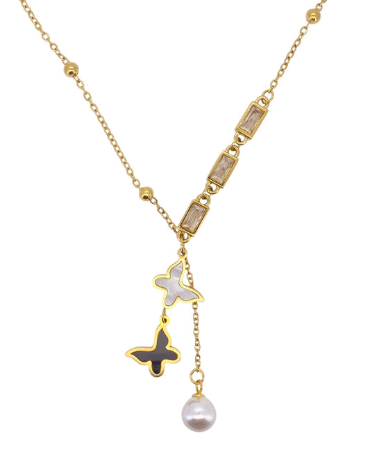 Opal Wings Necklace
