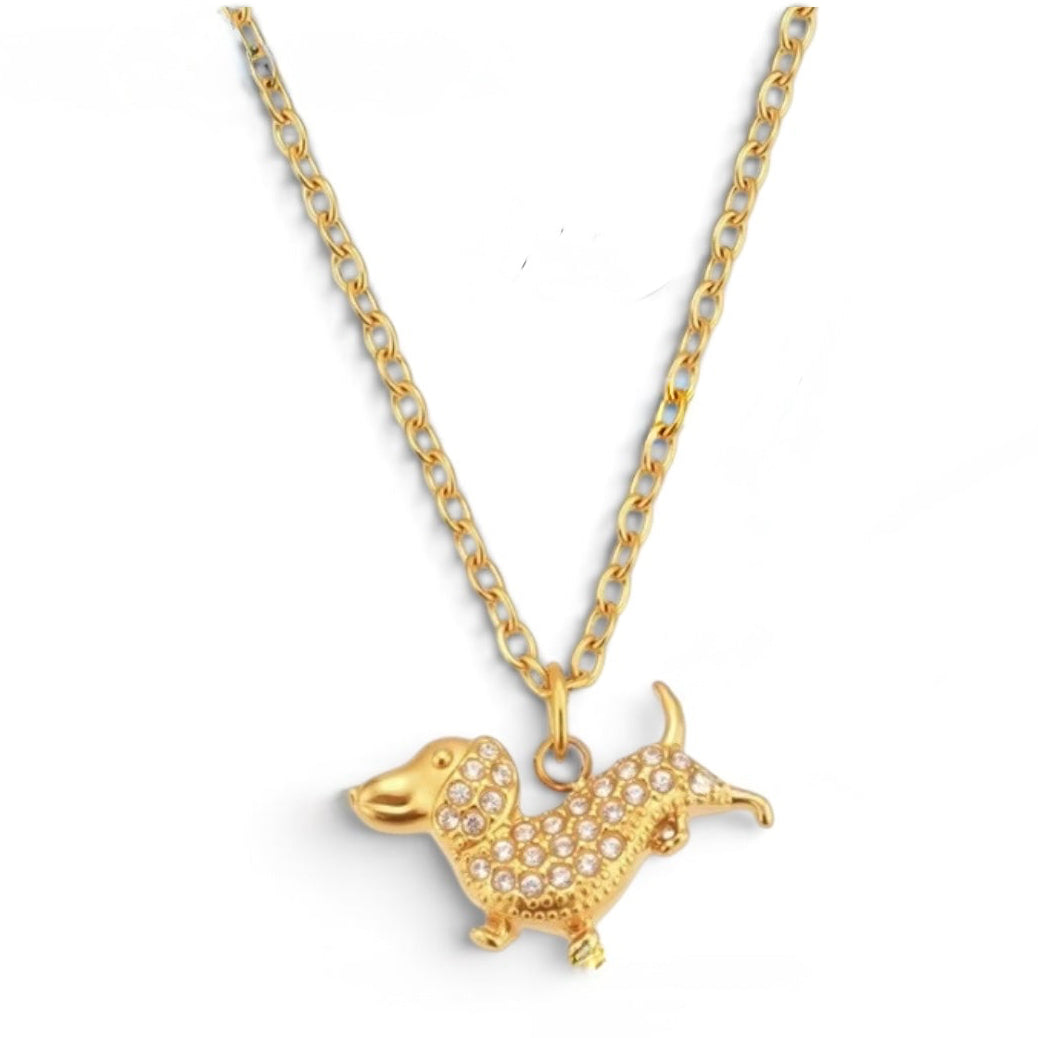 Natalie Necklace - 18k Gold Plated Stainless Steel