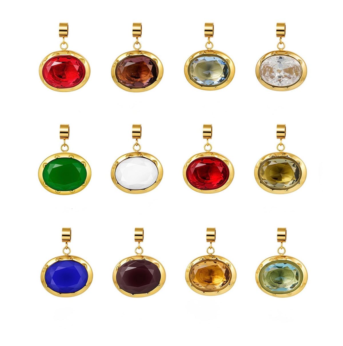 Valentina Necklace - 18k Gold Plated Stainless Steel