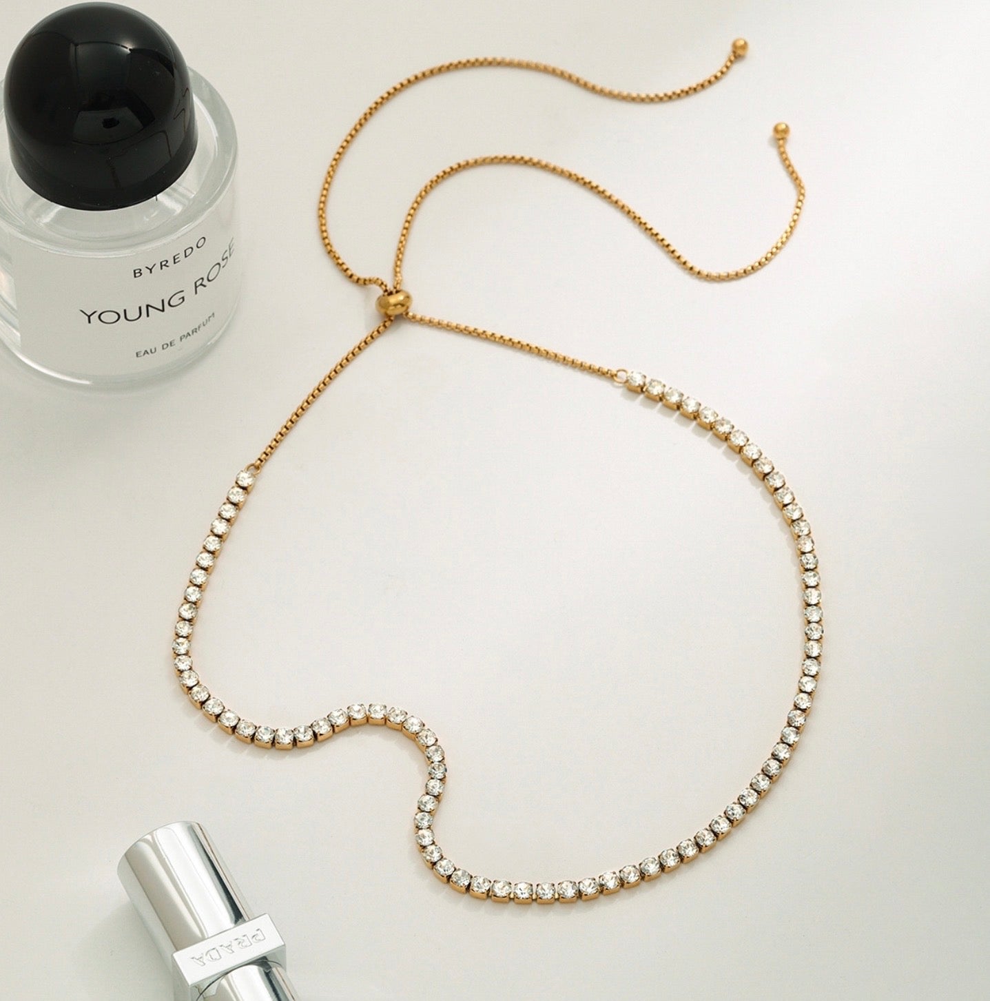 Yara Necklace - 18k Gold Plated Stainless Steel