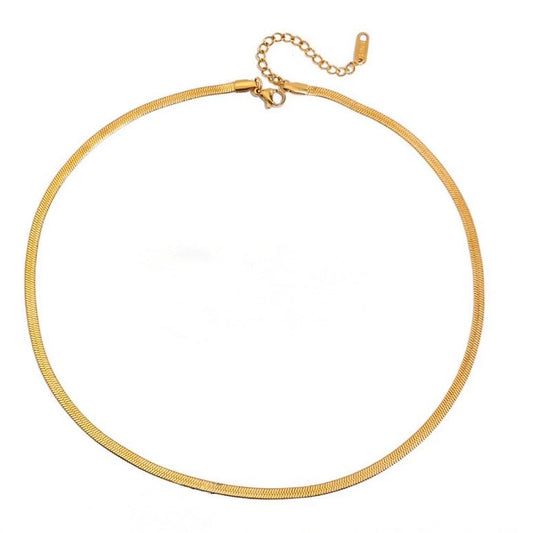 Siena Necklace - 18k Gold Plated Stainless Steel