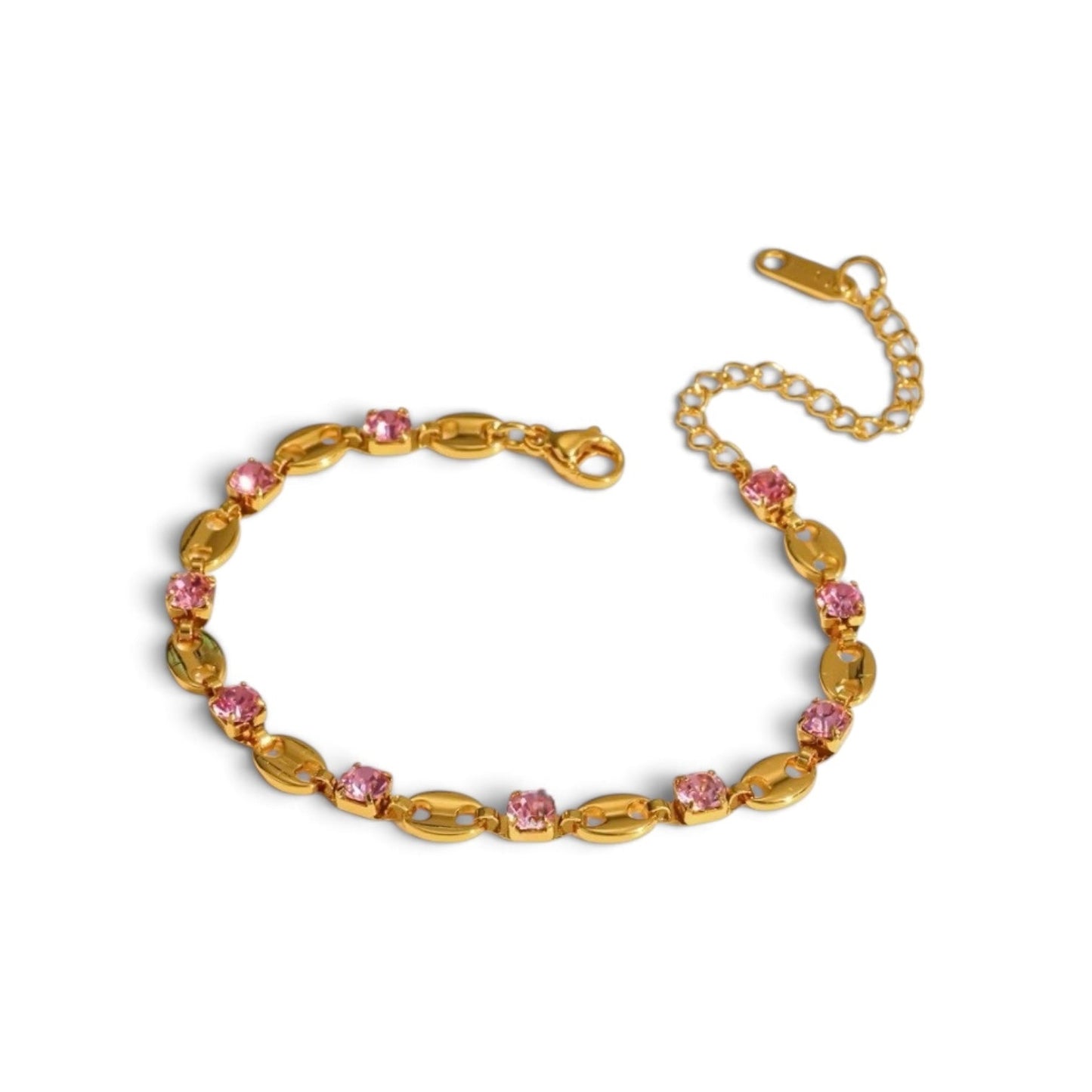 Milana Bracelet - 18k Gold Plated Stainless Steel