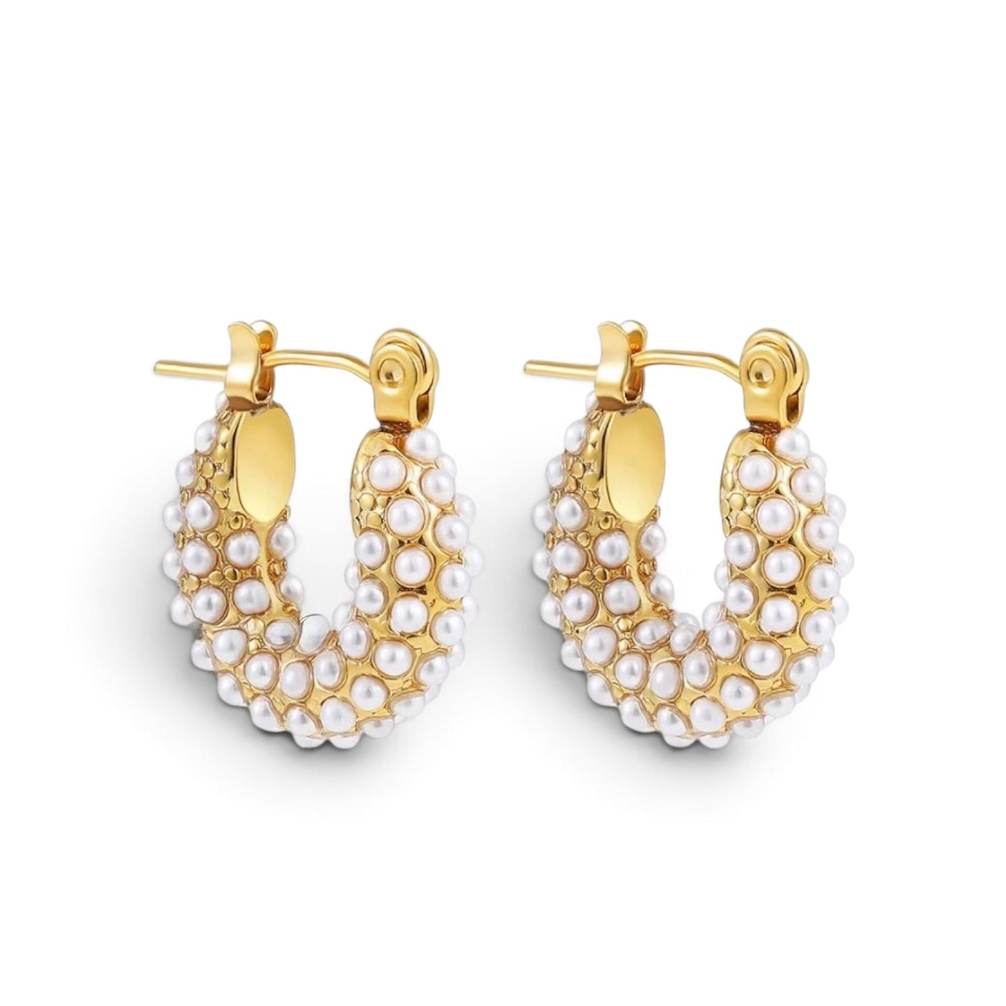 Clarisse Earrings - 18k Gold Plated Stainless Steel