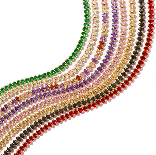 Elisia Necklace - 18k Gold Plated Stainless Steel