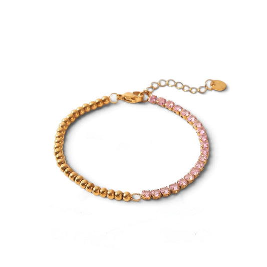 Tia Bracelet - 18k Gold Plated Stainless Steel
