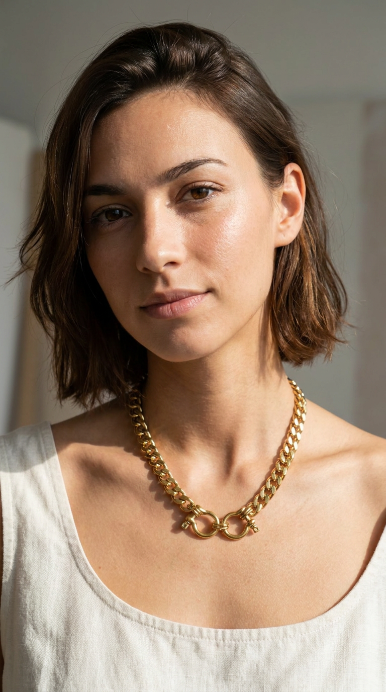Long Live Cowgirls - 18k Gold Plated Stainless Steel