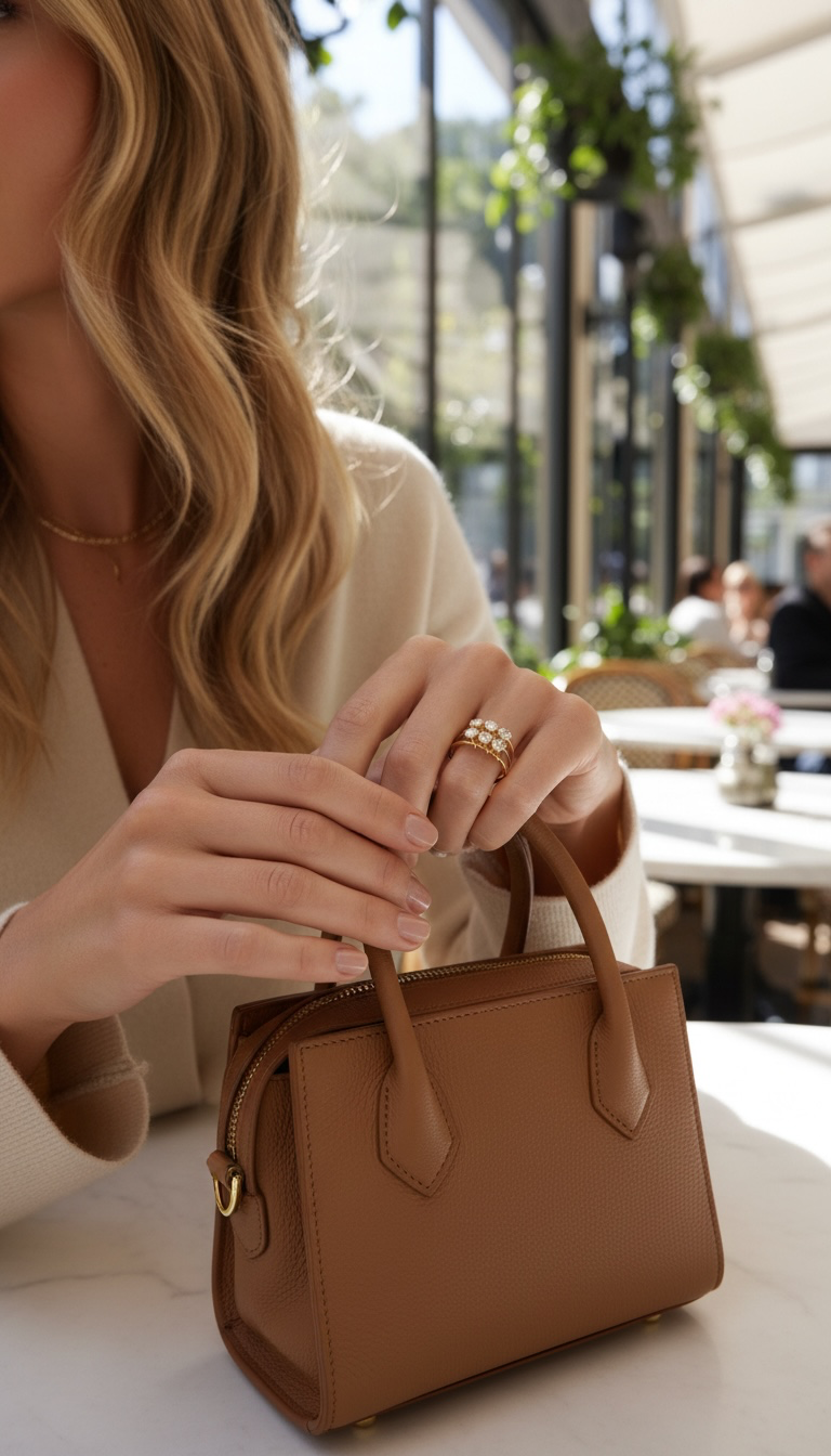 Briony Ring - 18k Gold Plated Stainless Steel