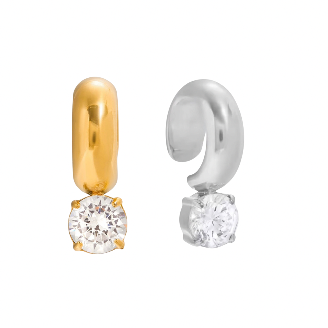 Cali Ear Cuff - 18k Gold Plated Stainless Steel